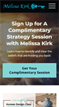 Mobile Screenshot of melissakirk.com